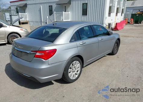 2014 Chrysler 200 Lx из США, поврежденный, VIN 1C3CCBAB1EN123711